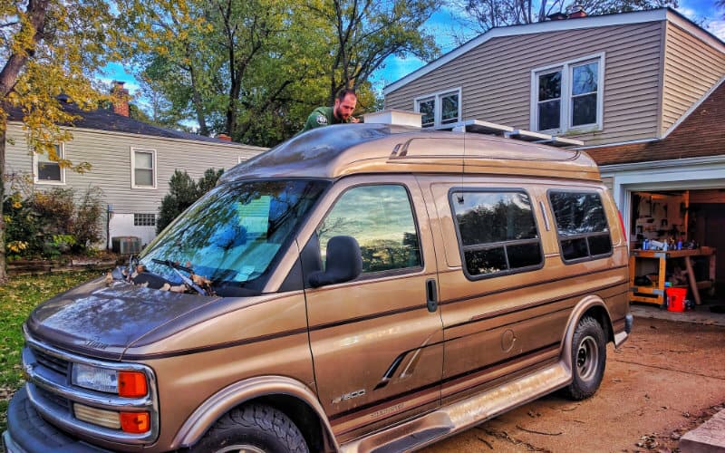 Installing a high top on 2024 a van