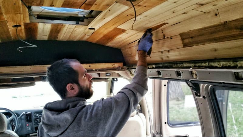 john staining ceiling