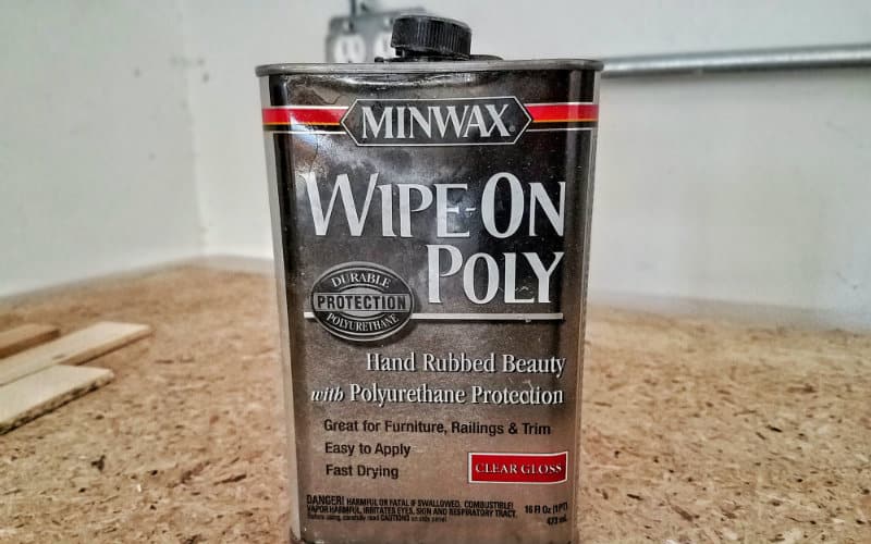 wipe on poly