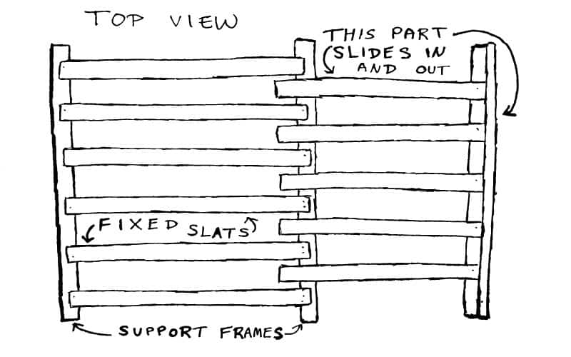 Pull out deals slat bed plans