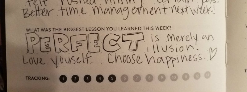 biggest lesson week