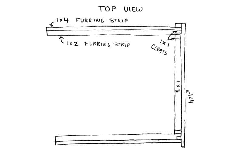 pullout-frame-top-view