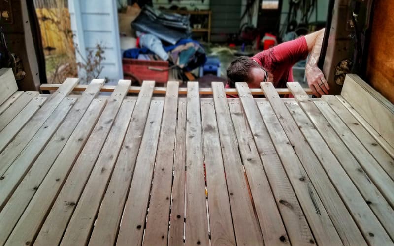 Diy pull deals out bed frame