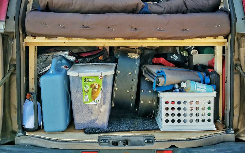 underbed trunk storage