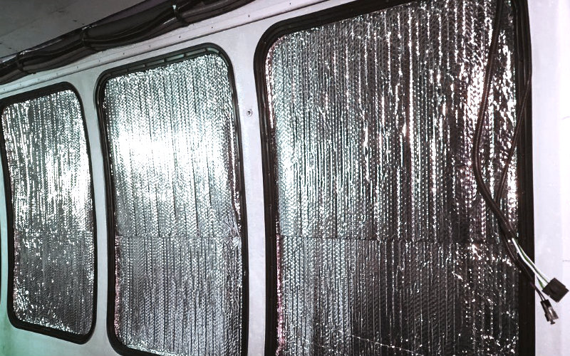 reflectix van insulation by @karakarakaradise00