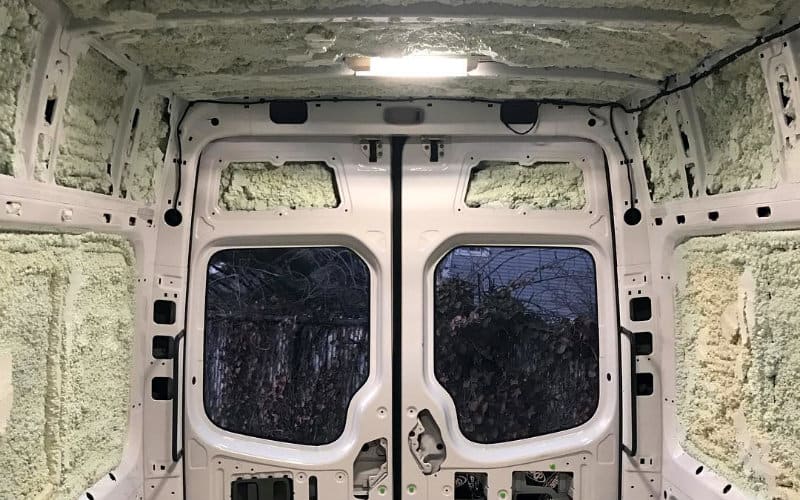 van conversion insulation