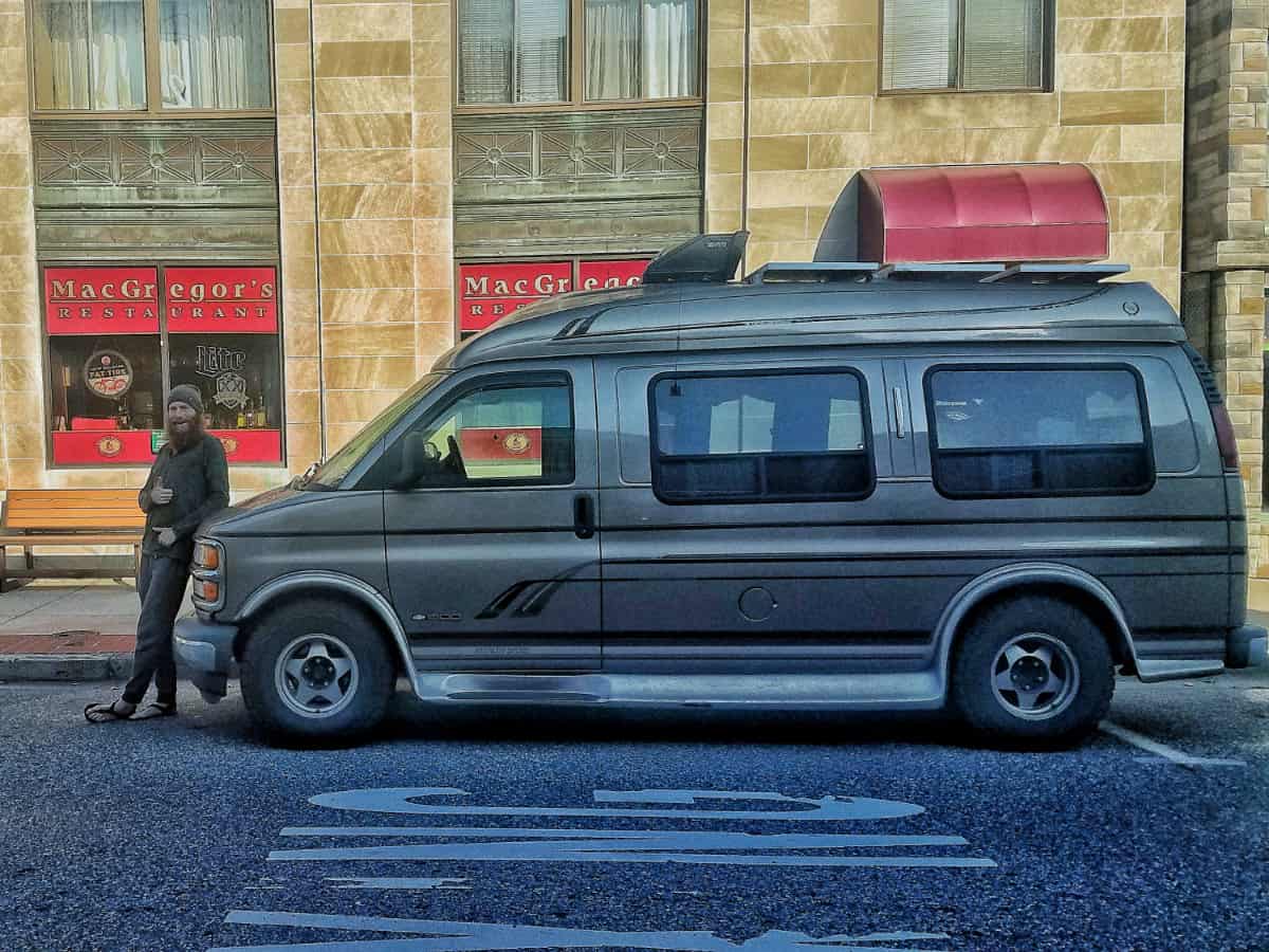 stealth camping van for sale