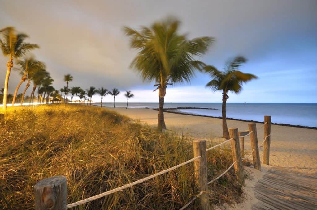 A beach in Florida