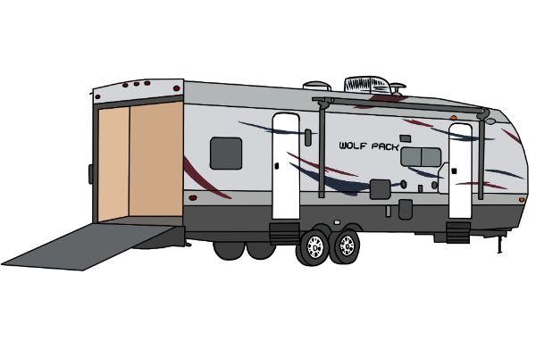 Toy Hauler Towable RV