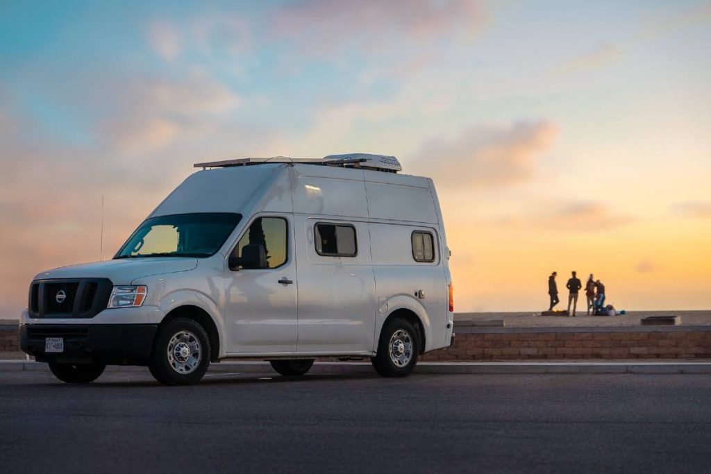 Exterior shot of Nissan NV2500