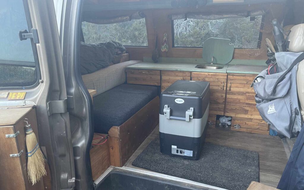 cooler for van life