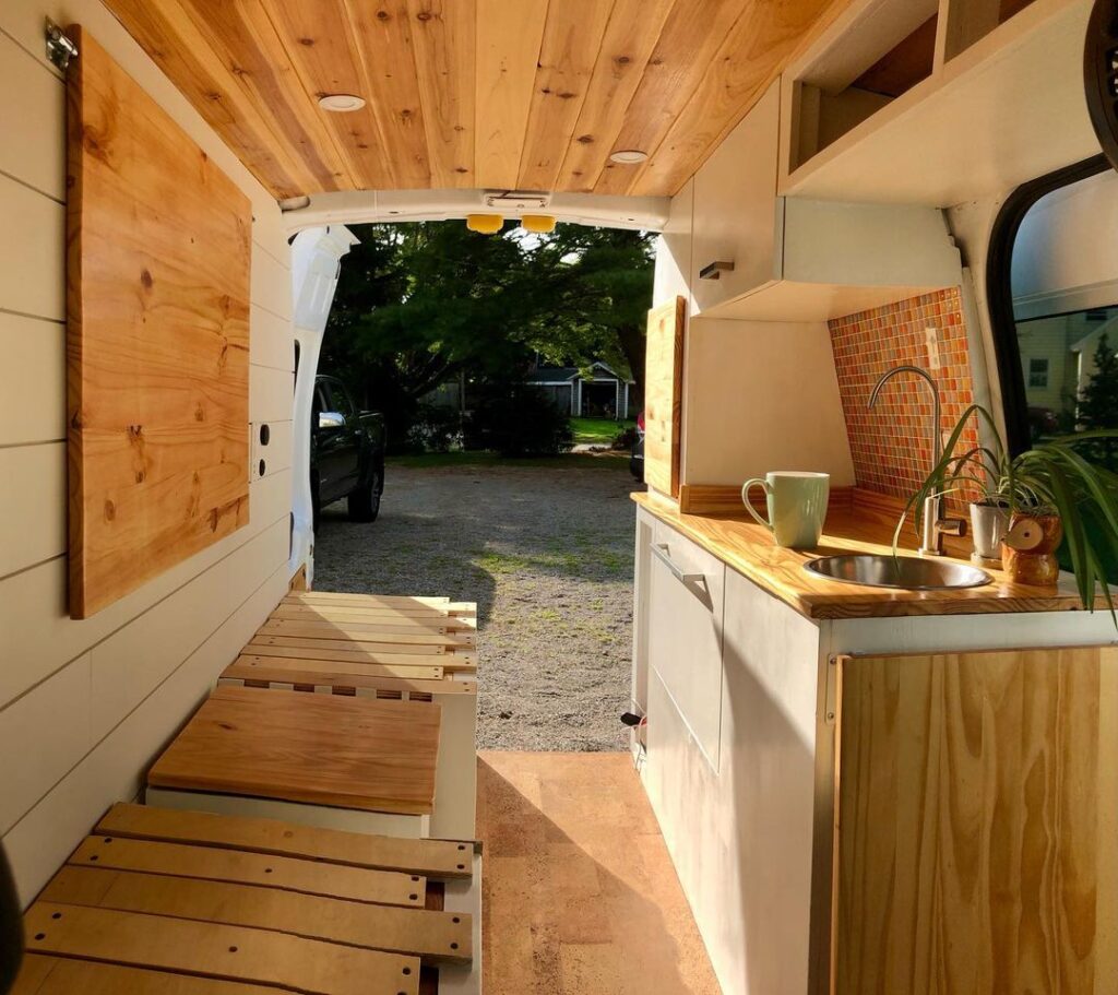 ford transit camper interior