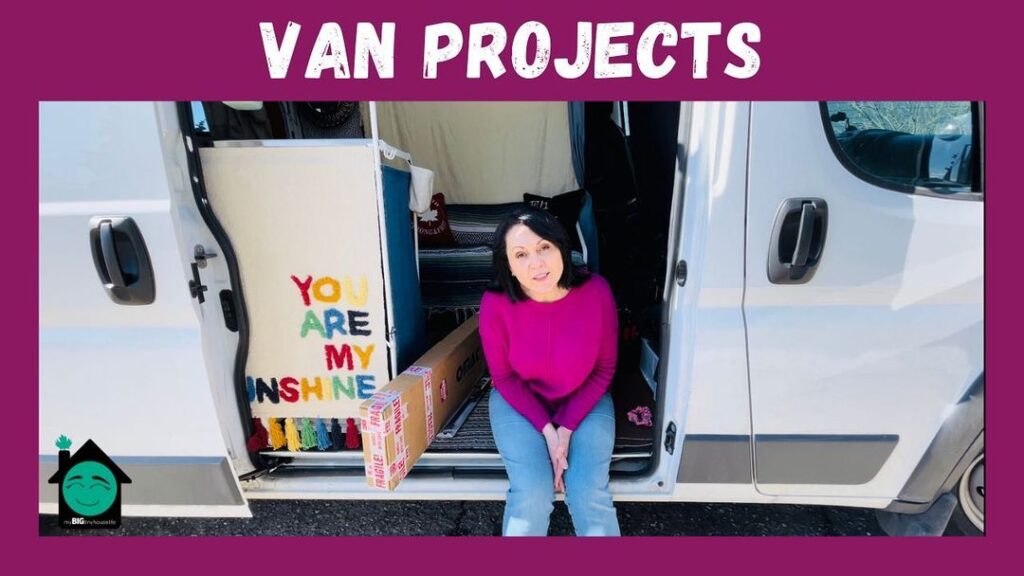 @mybigtinyhouselife promaster van conversion