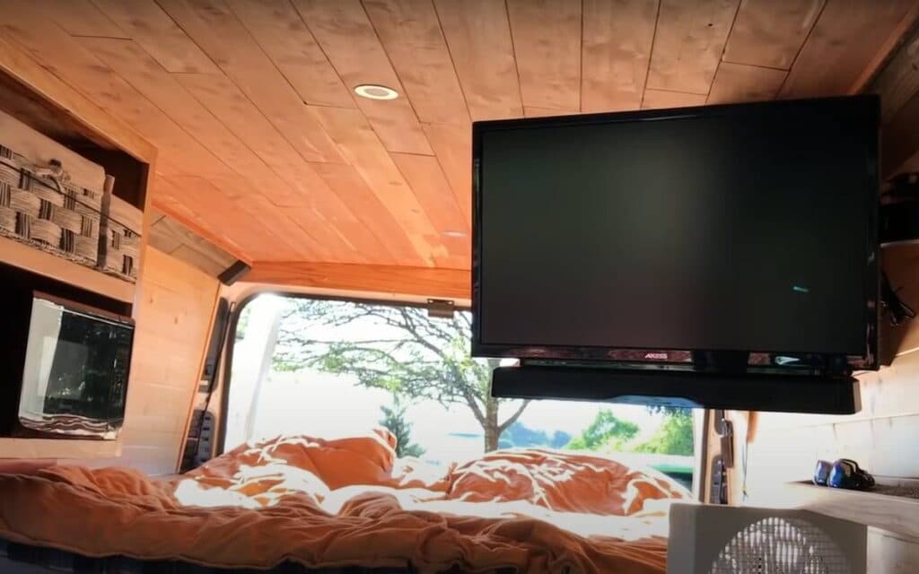 Ram camper van interior