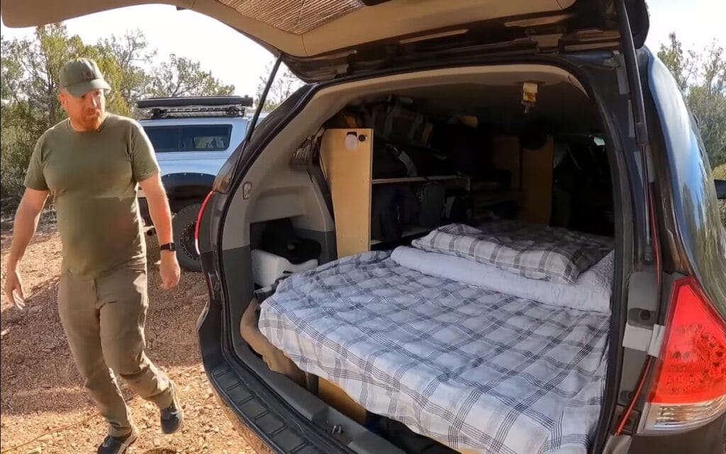 Diy Minivan Camping