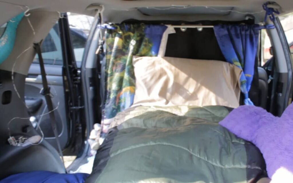 Sleep'In Kit - VUS and hatchback car camper conversion