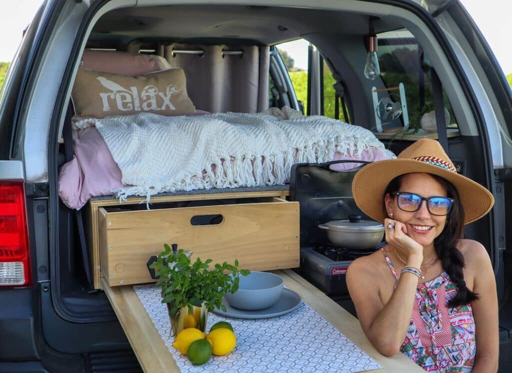 Kitchen in a Box Can Fit in the Back, Turns an SUV Into RV