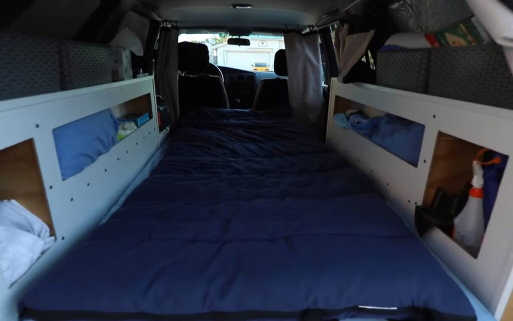 Steve's suv camper interior