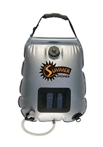 Advanced Elements 5 Gallon Summer Shower / Solar Shower,Silver/Black