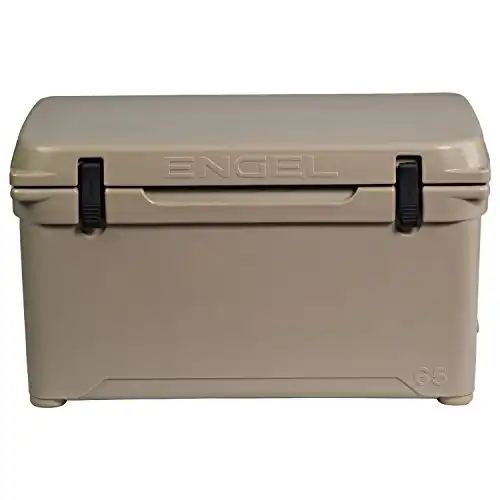 ENGEL ENG65 High Performance Cooler - Tan, 65 High Performance Hard Cooler and Ice Box