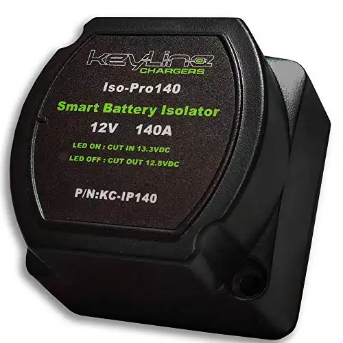 Keyline Chargers Iso-Pro 140A Smart Battery Isolator