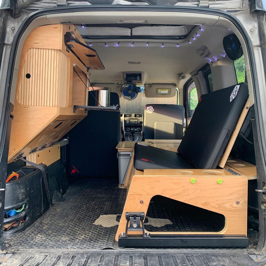 Element van life camper with conversion kits