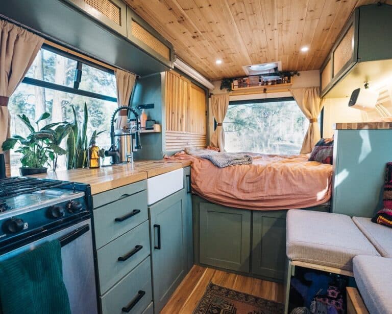 12 Dope Shuttle Bus Camper Conversions That Are Unbelievably Practical