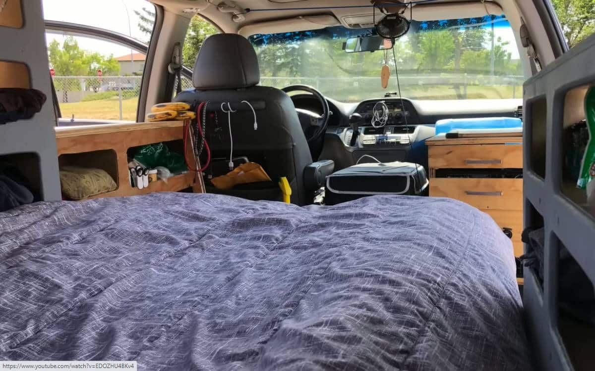 15 Honda Odyssey Camper Conversions That Are Great for Van Life