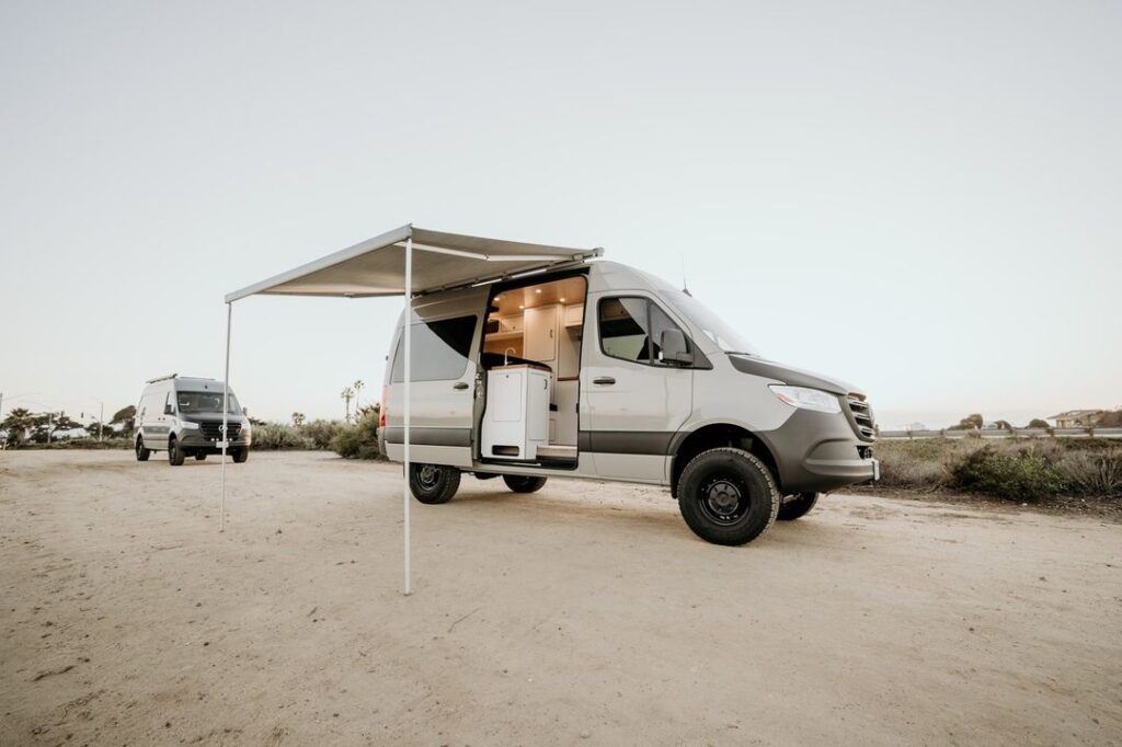 @van_craft Sprinter camper van rent a campervan for a road trip