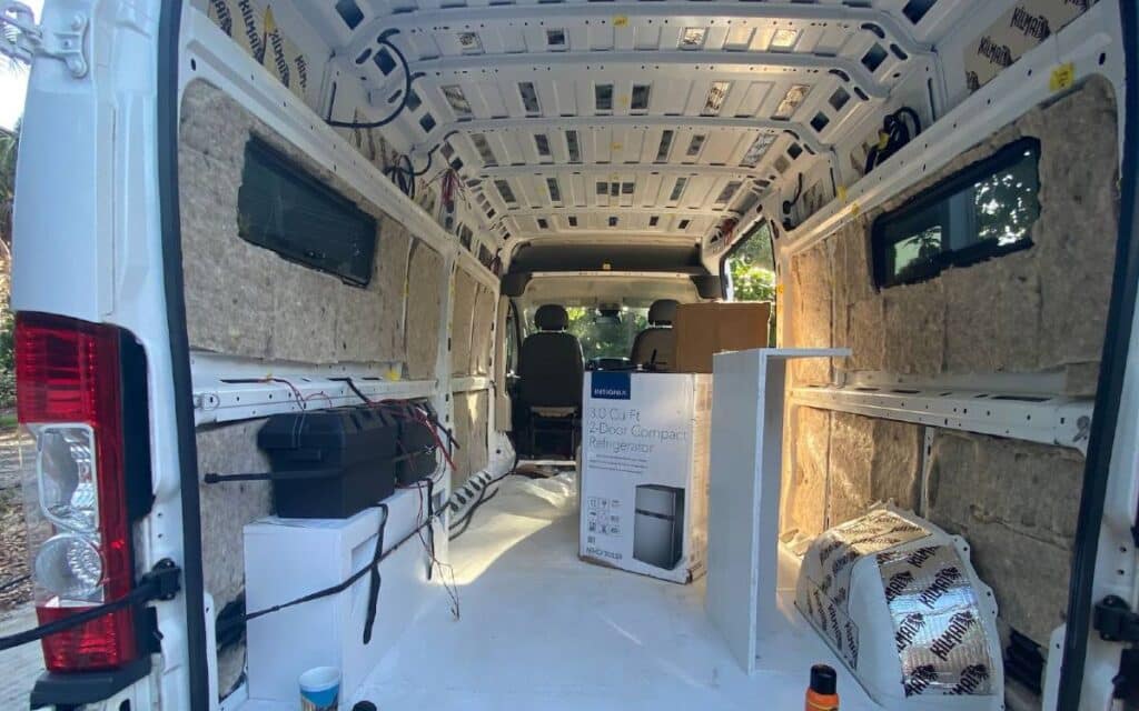 @JoyfulRambler Van Insulation